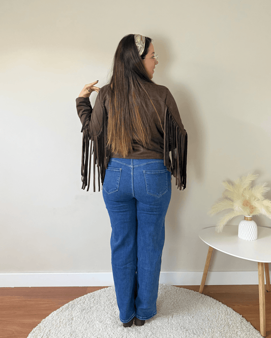 Chaqueta Western - SÜMAI COLLECTION - Marrón chocolate