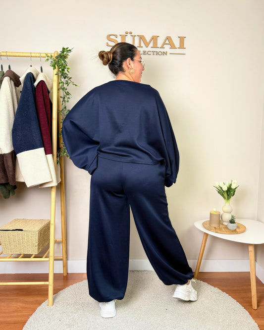 Conjunto Zúrich azul marino