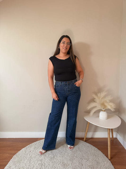 Pantalón Vaquero Brillo