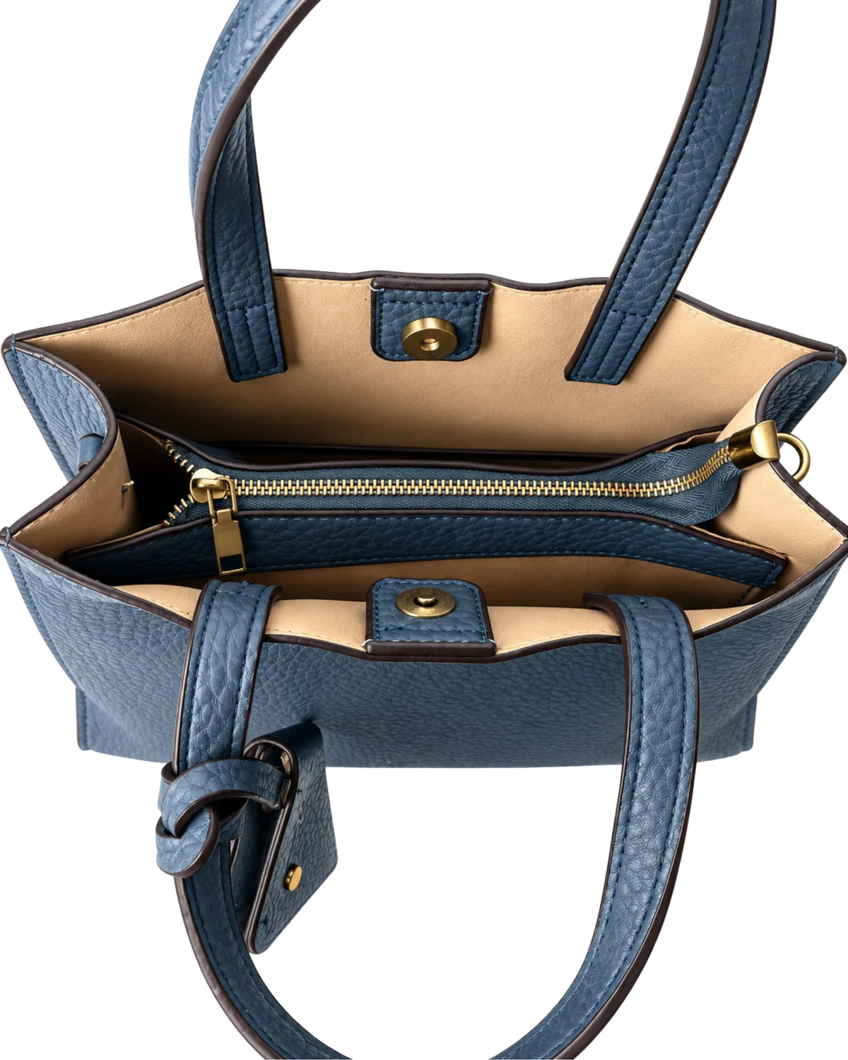 Tote Tarjetero Azul
