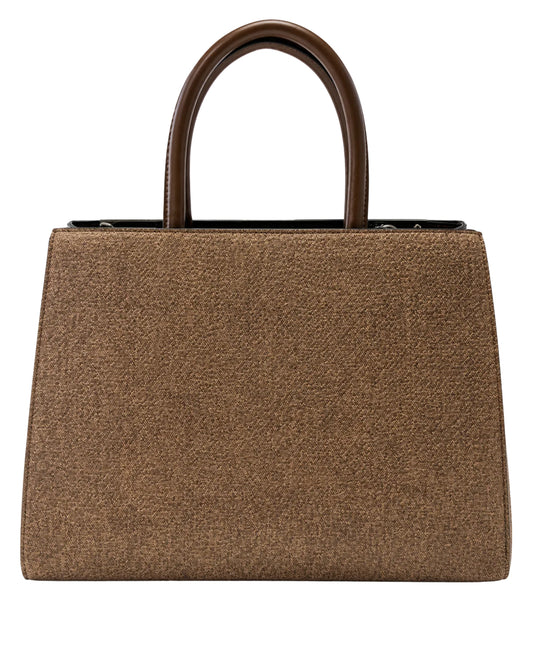 Bolso Tote Marrón