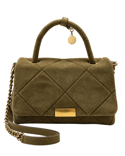 Bolso Acolchado Kaki