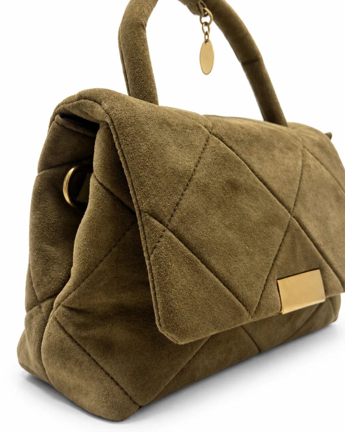 Bolso Acolchado Kaki