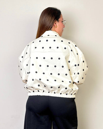 Bomber Milán crudo - SÜMAI COLLECTION - Bomber Milán crudo
