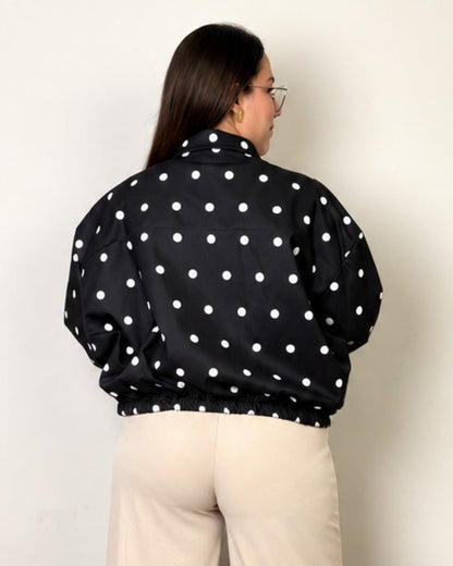 Bomber Milán negro - SÜMAI COLLECTION - Bomber Milán negro