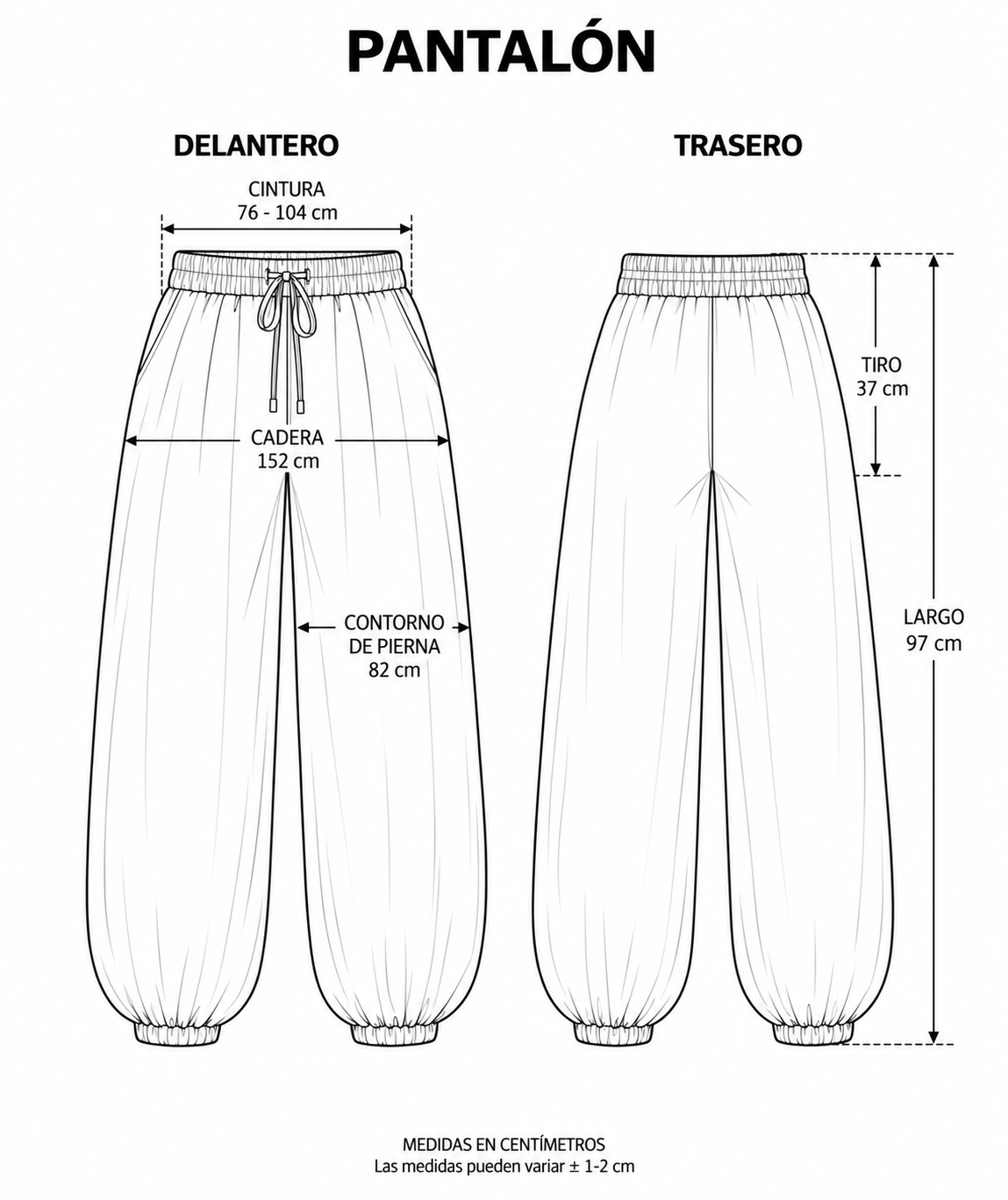 Guía de tallas