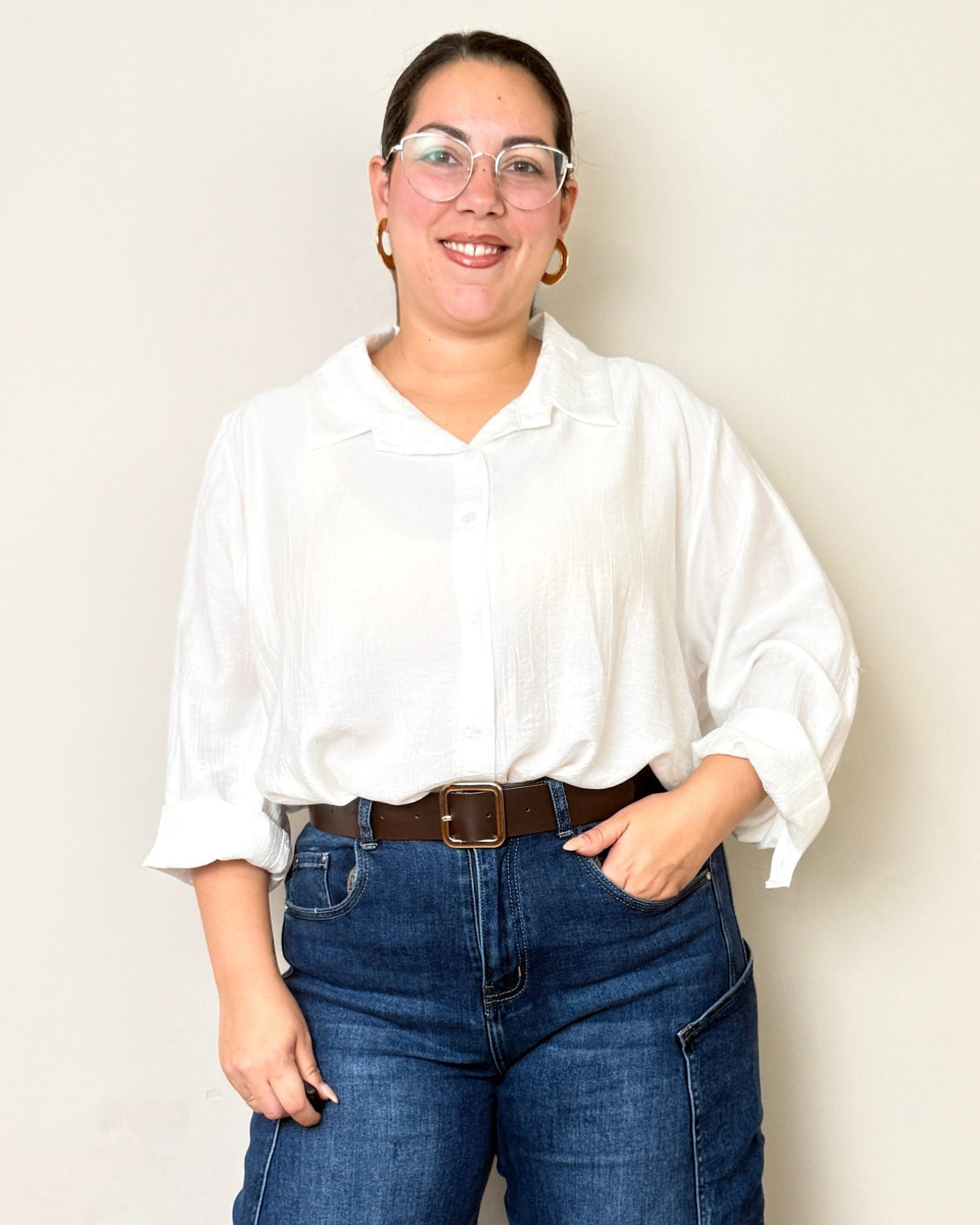 Camisa Cádiz - SÜMAI COLLECTION - Blanco