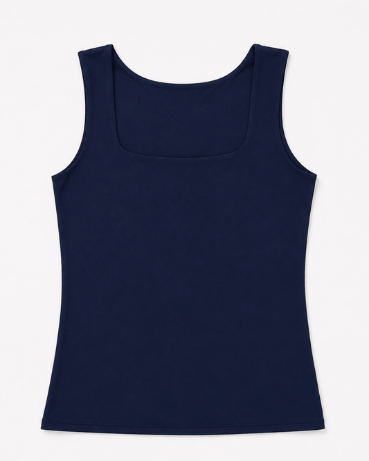 Camiseta básica azul marino - SÜMAI COLLECTION - Camiseta básica azul marino
