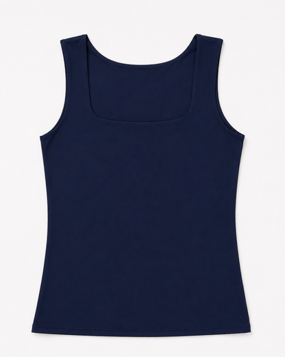 Camiseta básica azul marino