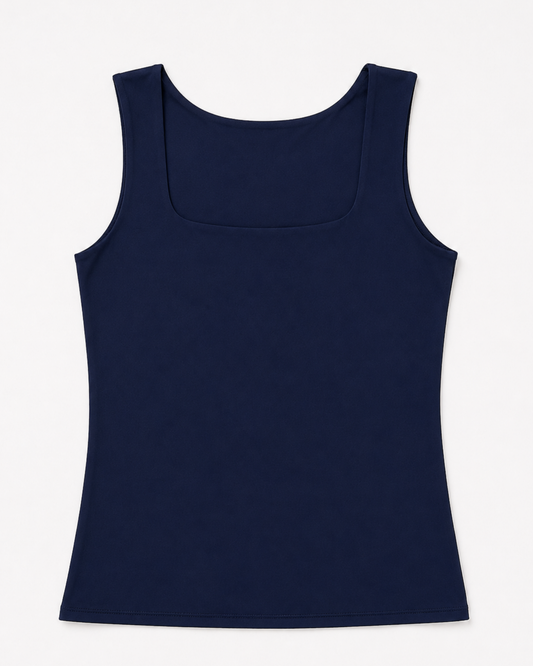 Camiseta básica azul marino