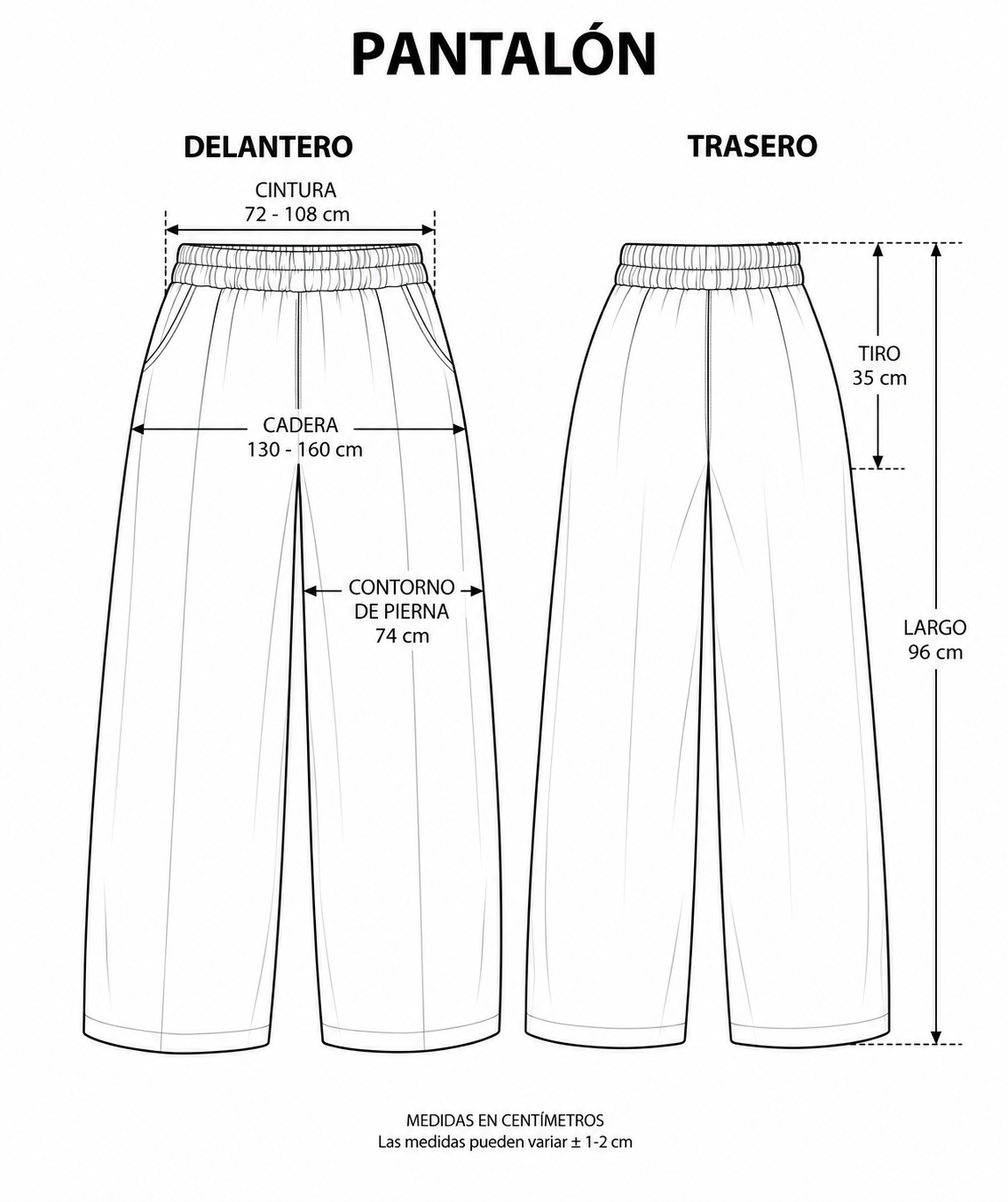Guía de tallas