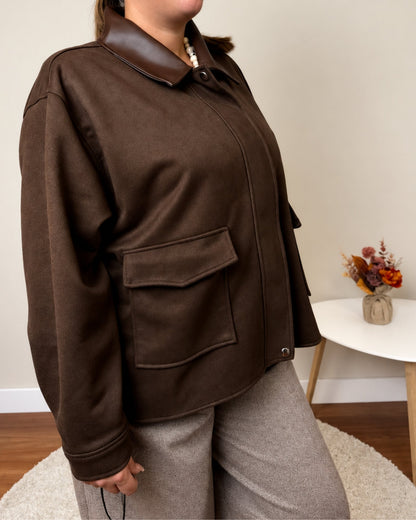 Chaqueta Aspen - SÜMAI COLLECTION - Marrón chocolate