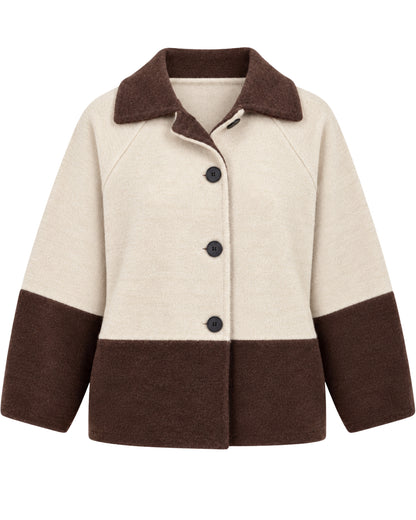 Chaqueta Copenhague crudo