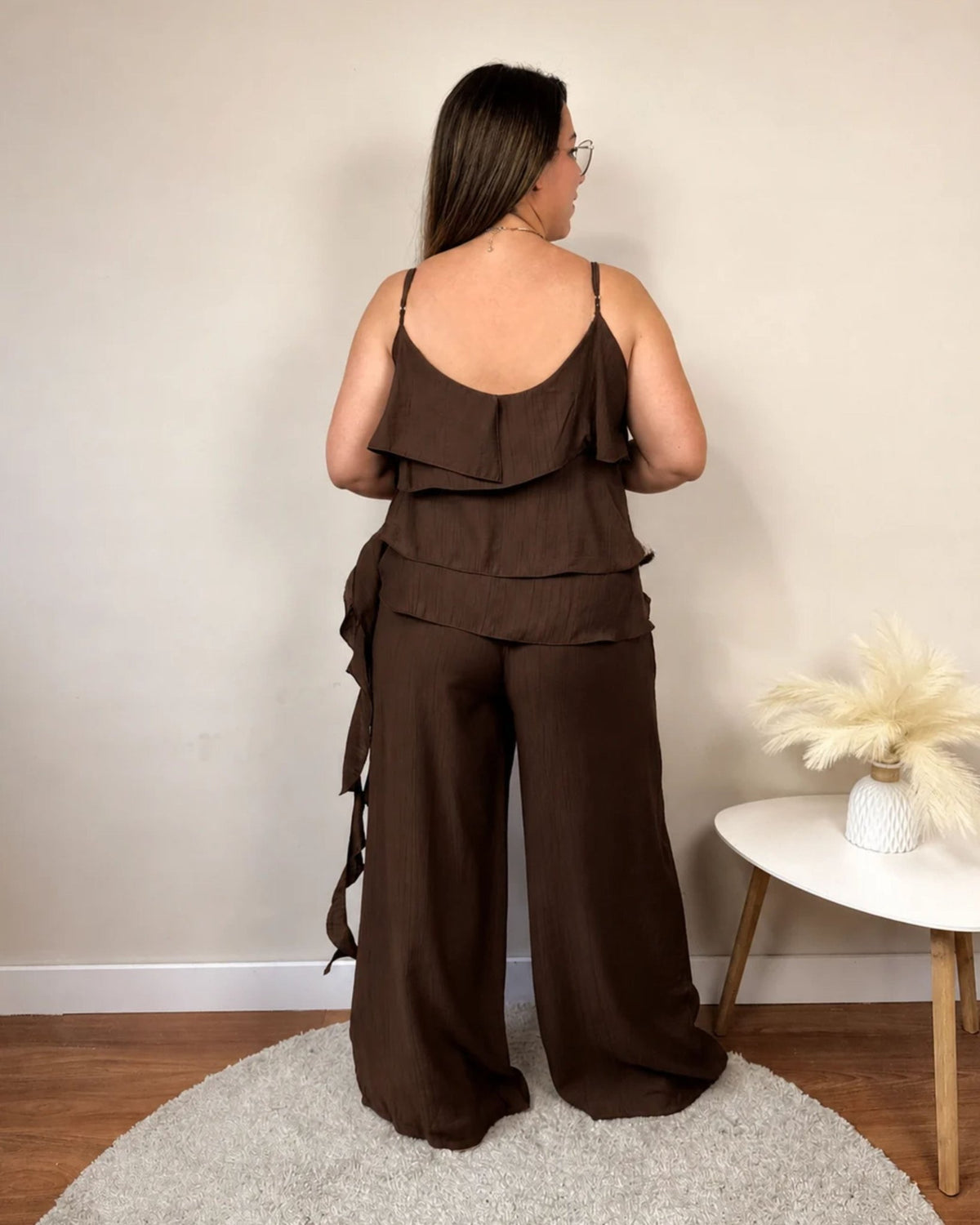 Conjunto Atenea - SÜMAI COLLECTION - Marrón chocolate
