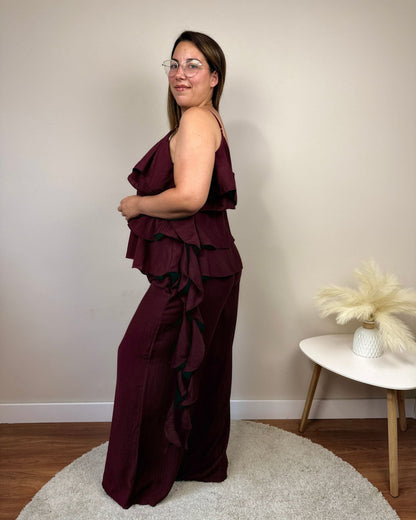 Conjunto Atenea - SÜMAI COLLECTION - Burdeos