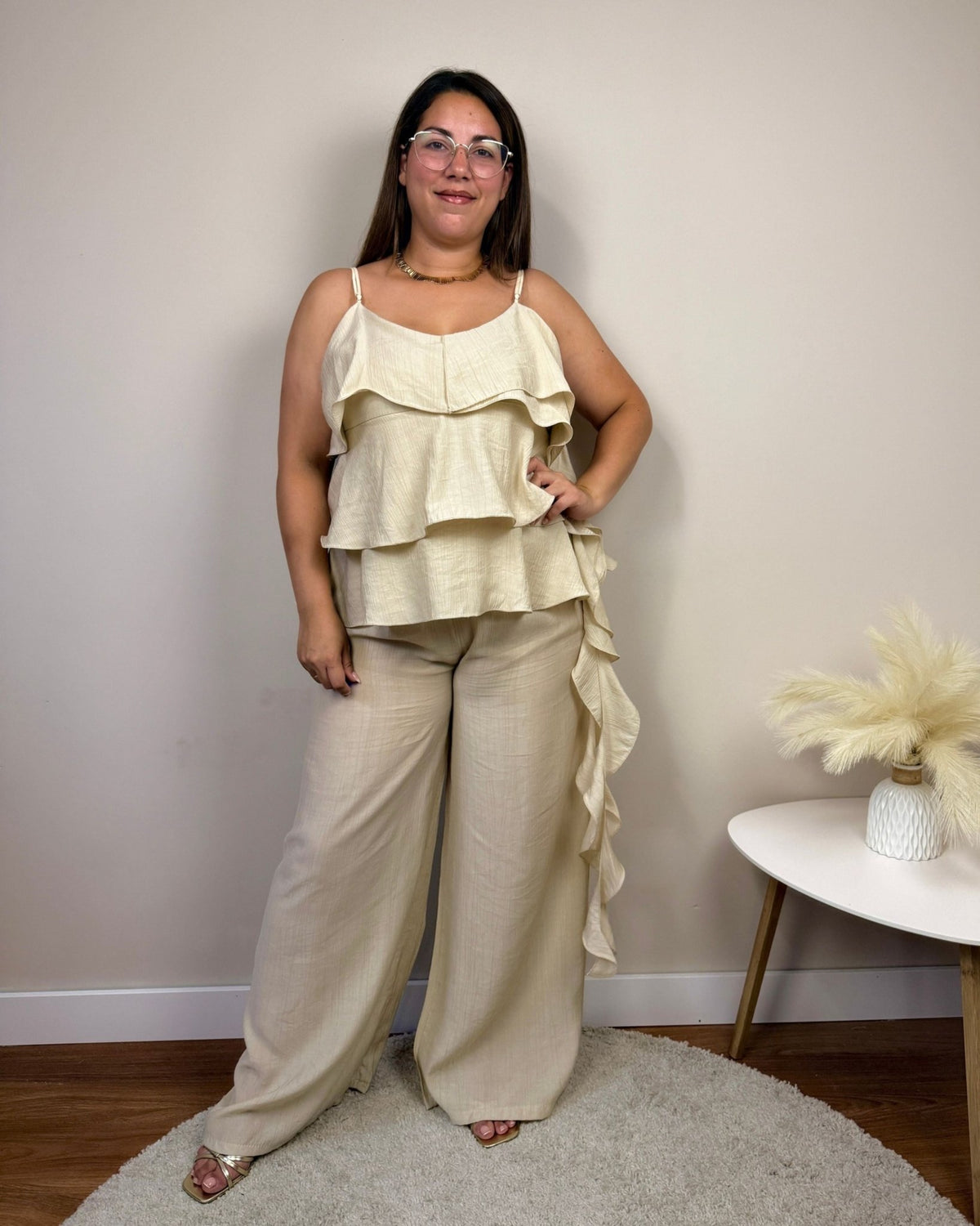 Conjunto Atenea - SÜMAI COLLECTION - Beige