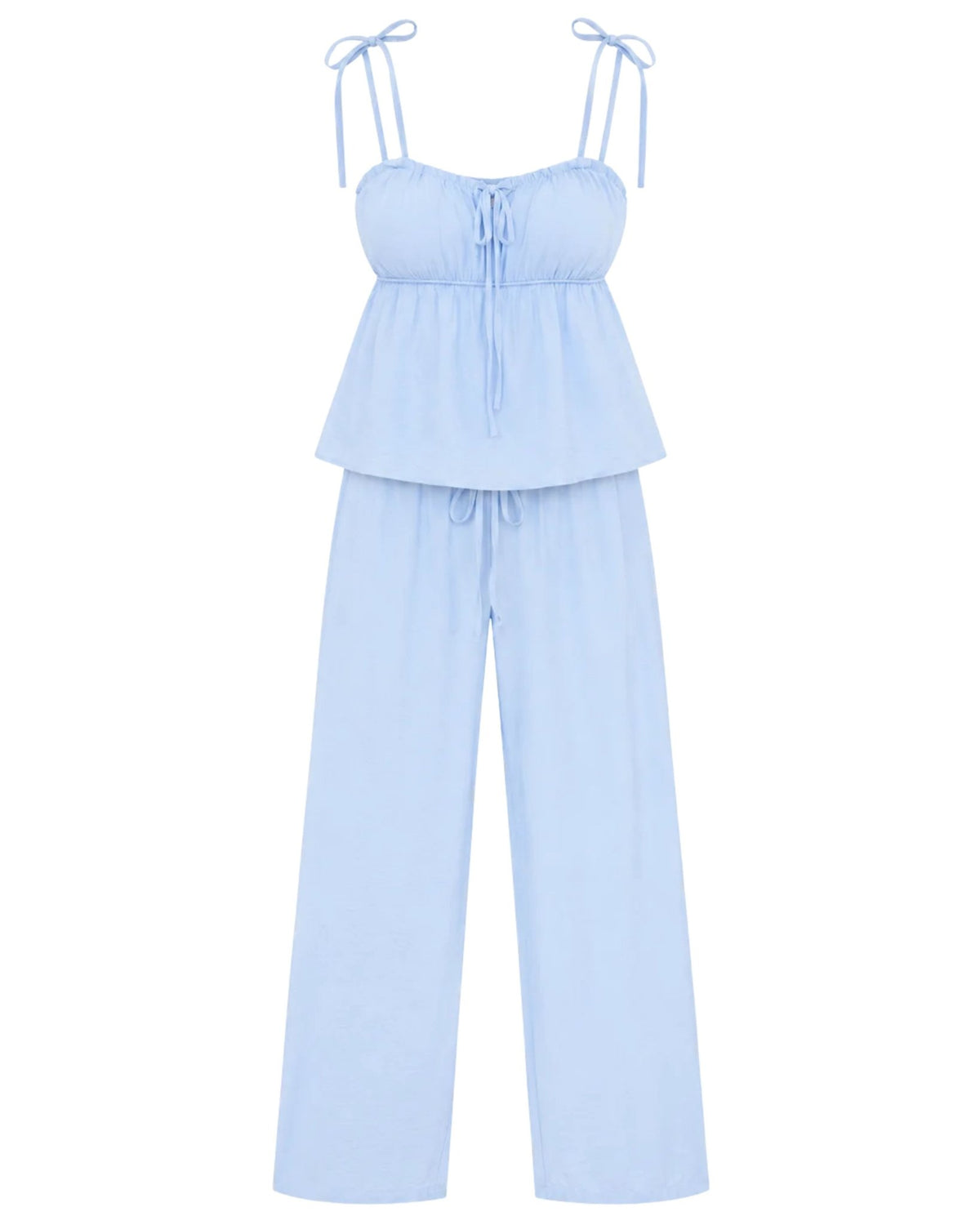 Conjunto Lazada - SÜMAI COLLECTION - Azul celeste
