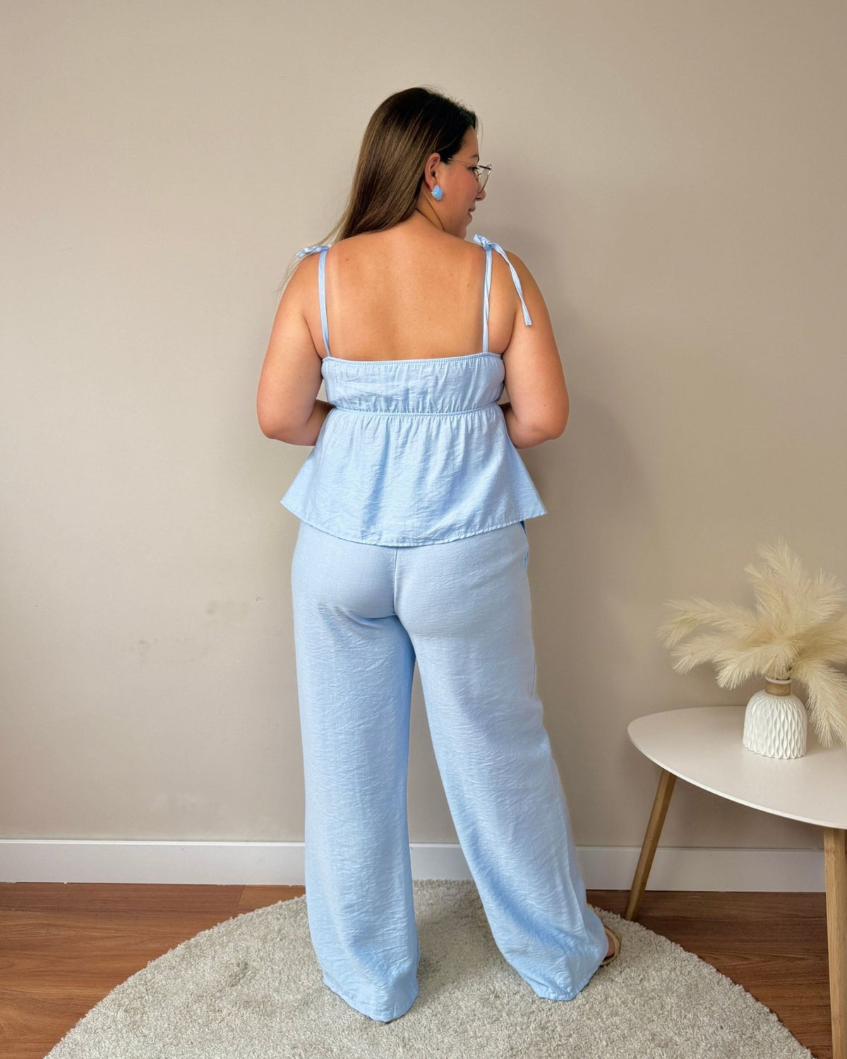 Conjunto Lazada - SÜMAI COLLECTION - Azul celeste
