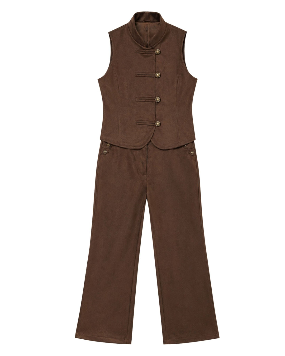 Conjunto Siena - SÜMAI COLLECTION - Marrón chocolate