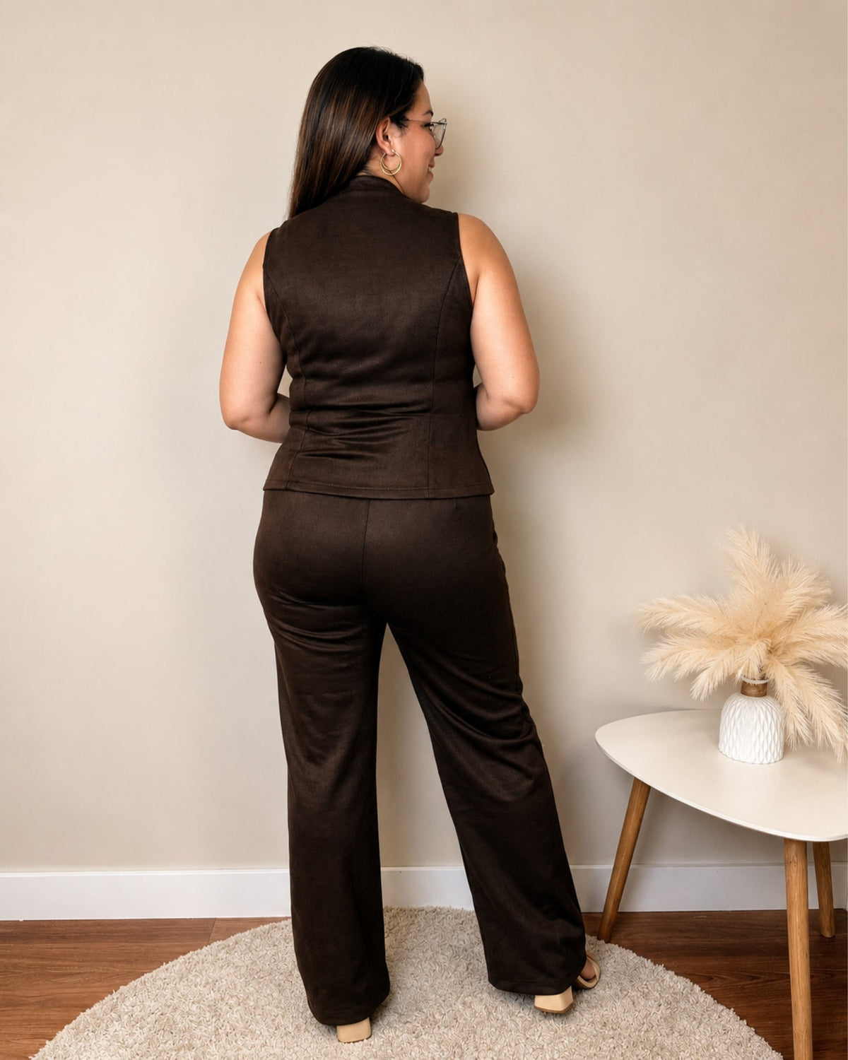 Conjunto Siena - SÜMAI COLLECTION - Marrón chocolate