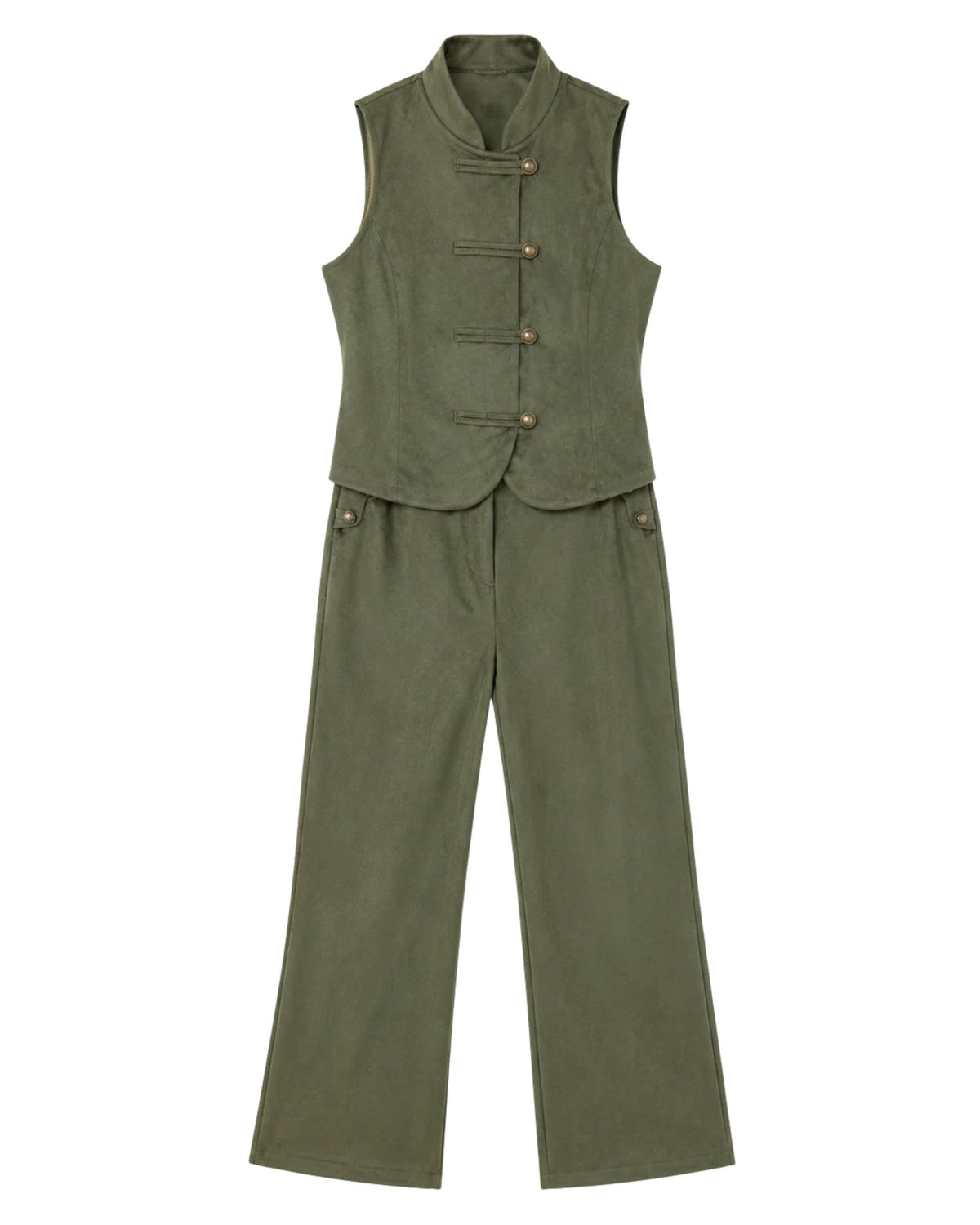 Conjunto Siena - SÜMAI COLLECTION - Verde oliva