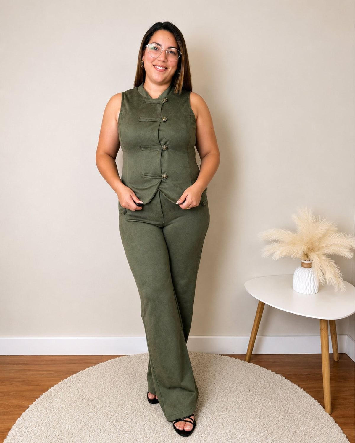 Conjunto Siena - SÜMAI COLLECTION - Verde oliva