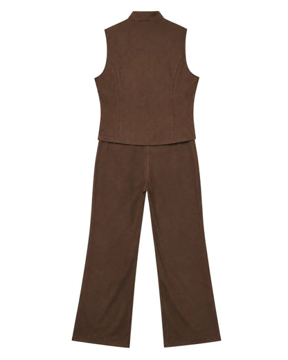 Conjunto Siena - SÜMAI COLLECTION - Marrón chocolate