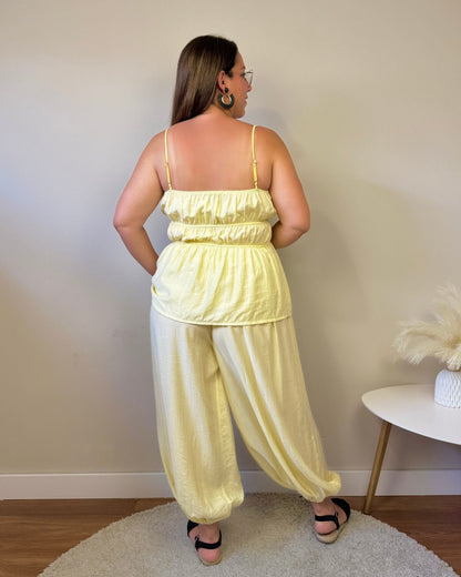 Conjunto Zadar - SÜMAI COLLECTION - Amarillo