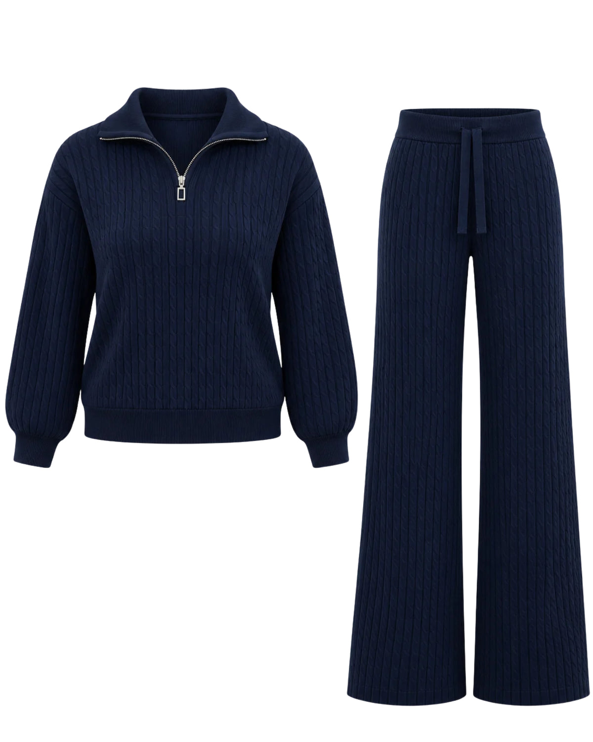 Conjunto Ginebra azul marino