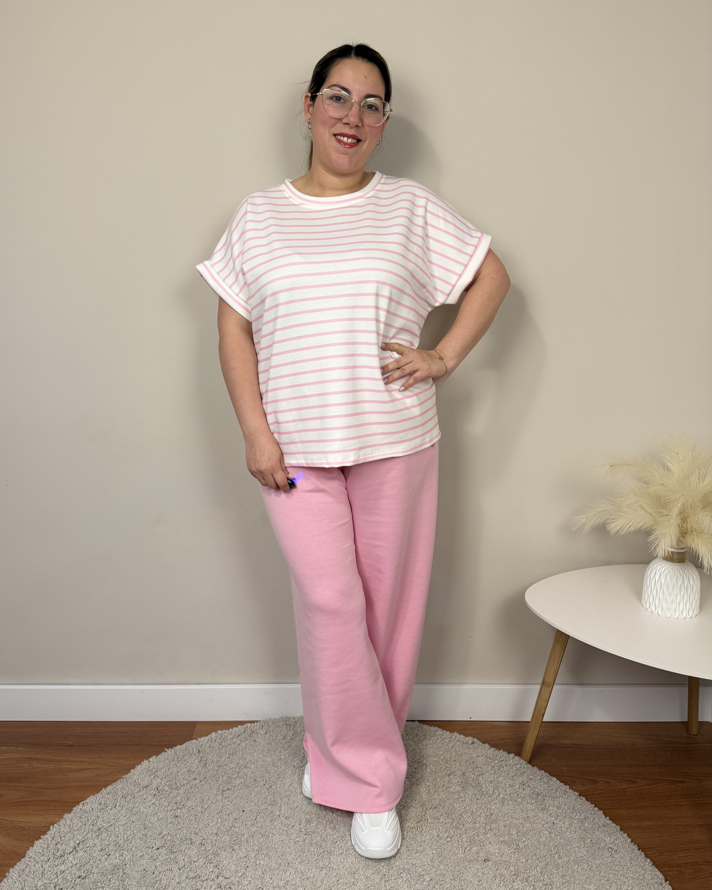 Conjunto Primavera Rosa