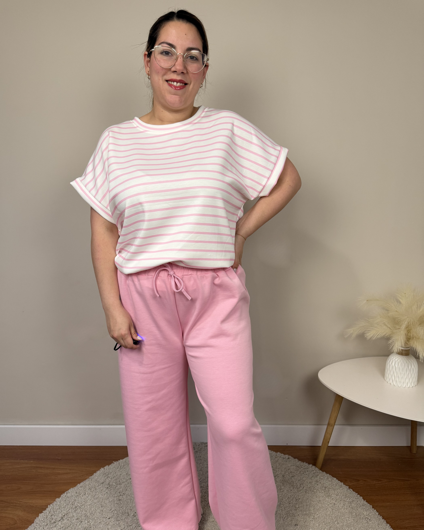 Conjunto Primavera Rosa