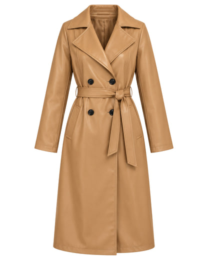 Gabardina Manhattan camel