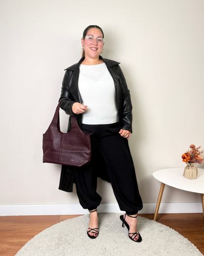 Gabardina Manhattan negra