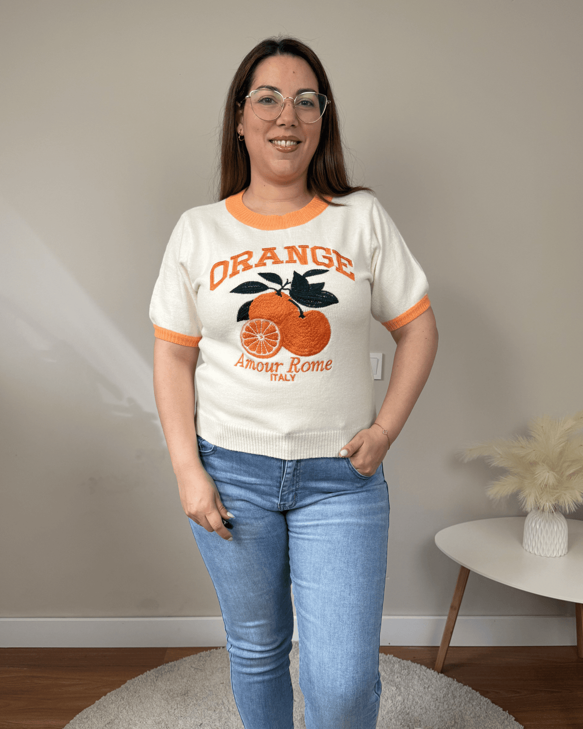 Jersey Frutas - SÜMAI COLLECTION - Naranja