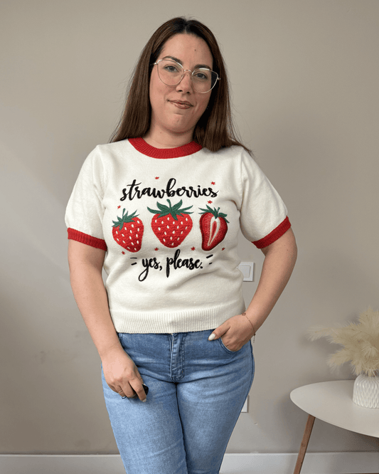 Jersey Frutas - SÜMAI COLLECTION - Rojo
