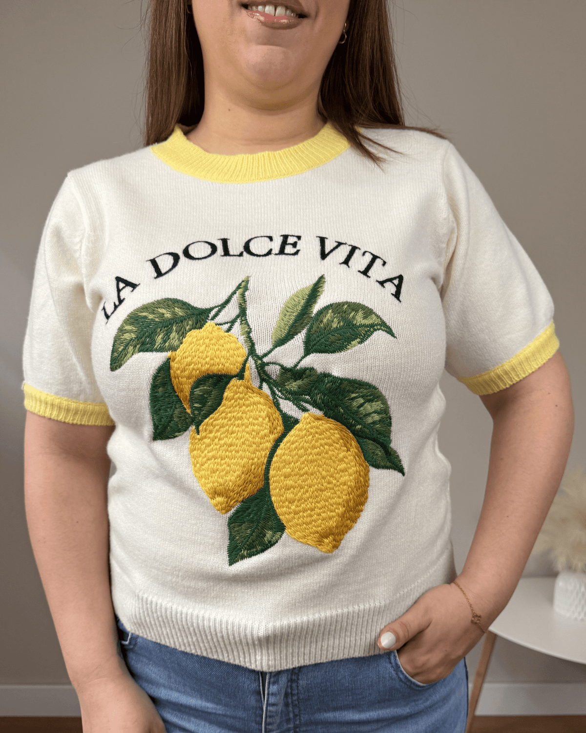 Jersey Frutas - SÜMAI COLLECTION - Amarillo
