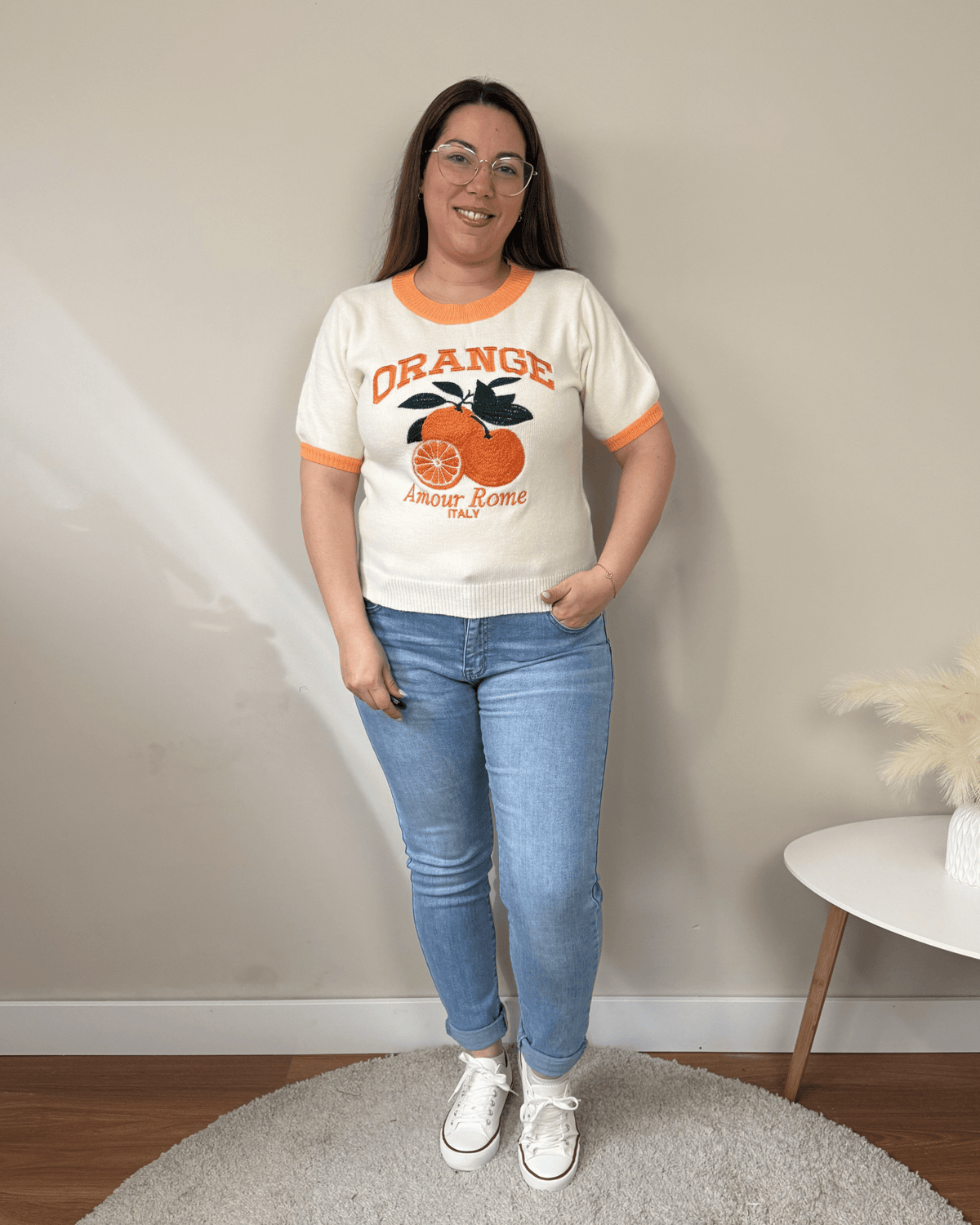 Jersey Frutas - SÜMAI COLLECTION - Naranja
