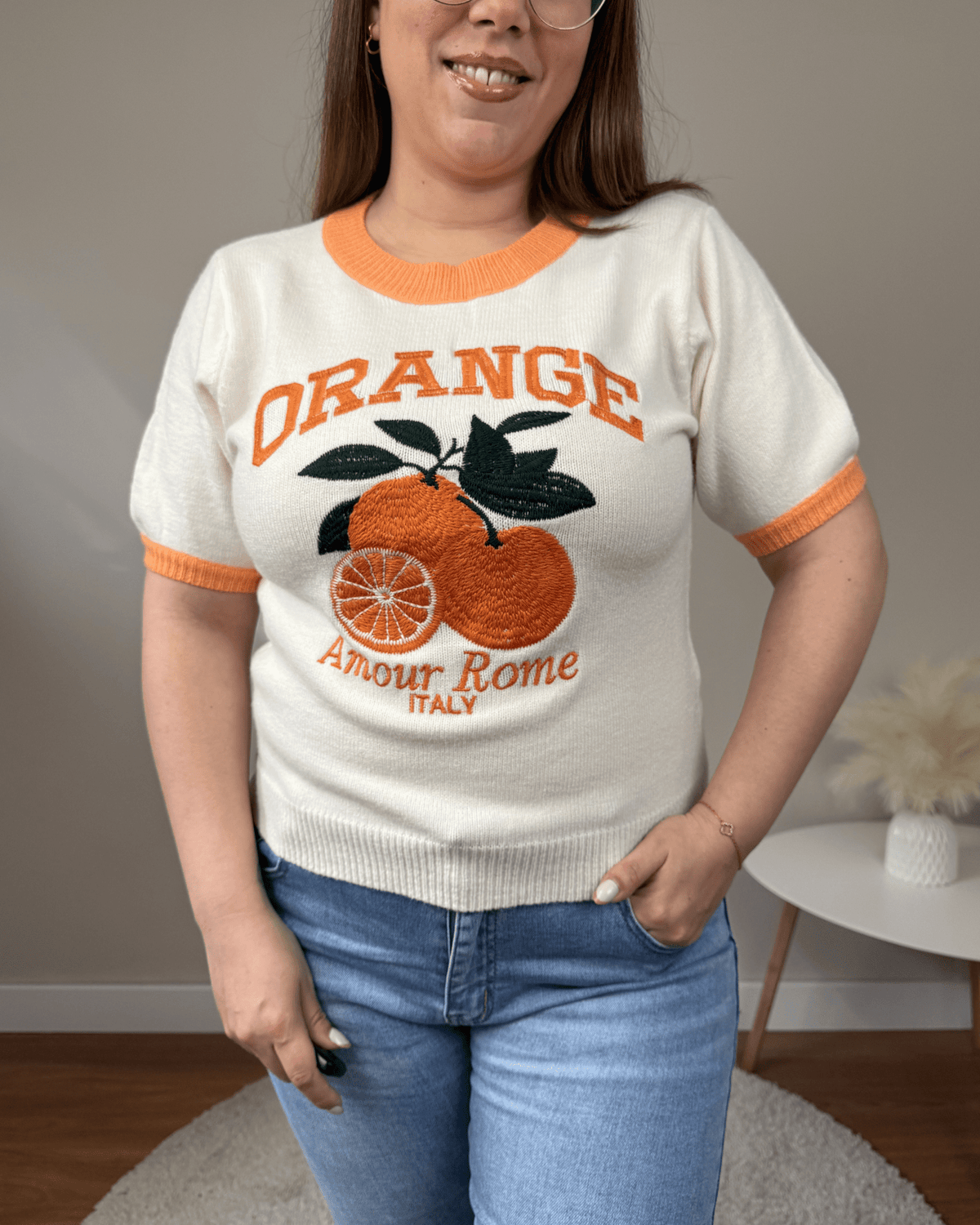 Jersey Frutas - SÜMAI COLLECTION - Naranja