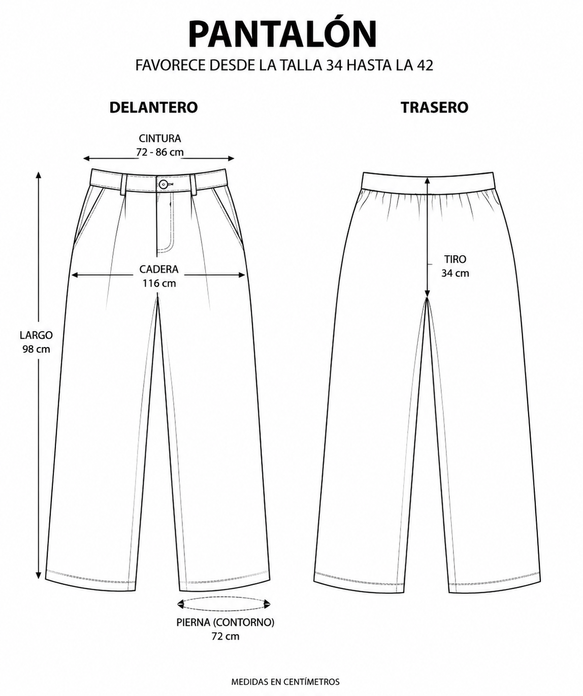 Guía de tallas