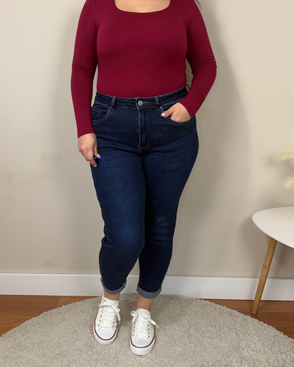 Pantalón Vaquero Mom Fit