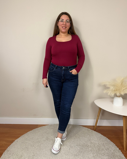 Pantalón Vaquero Mom Fit