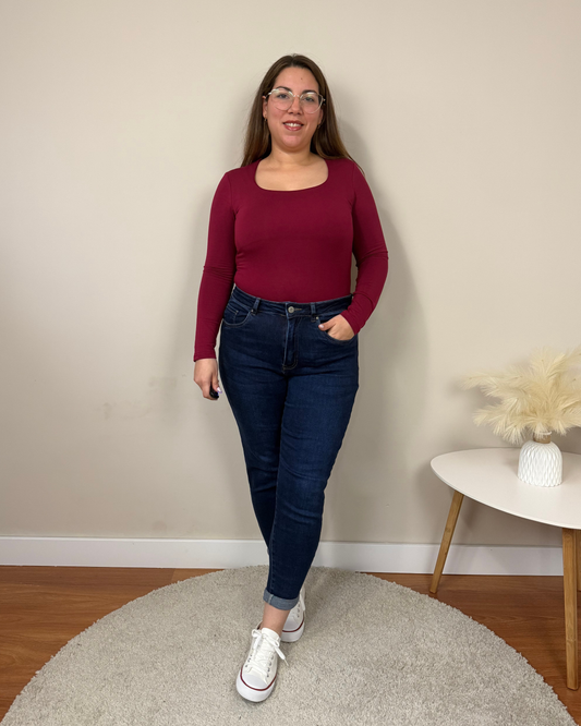 Pantalón Vaquero Mom Fit