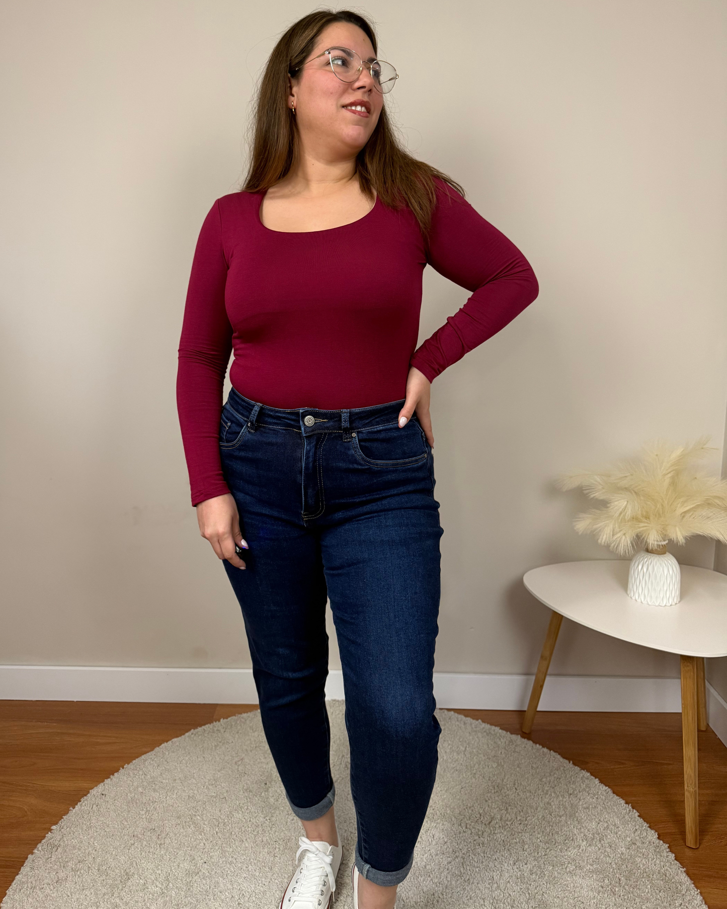 Pantalón Vaquero Mom Fit