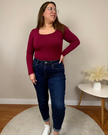 Pantalón Vaquero Mom Fit