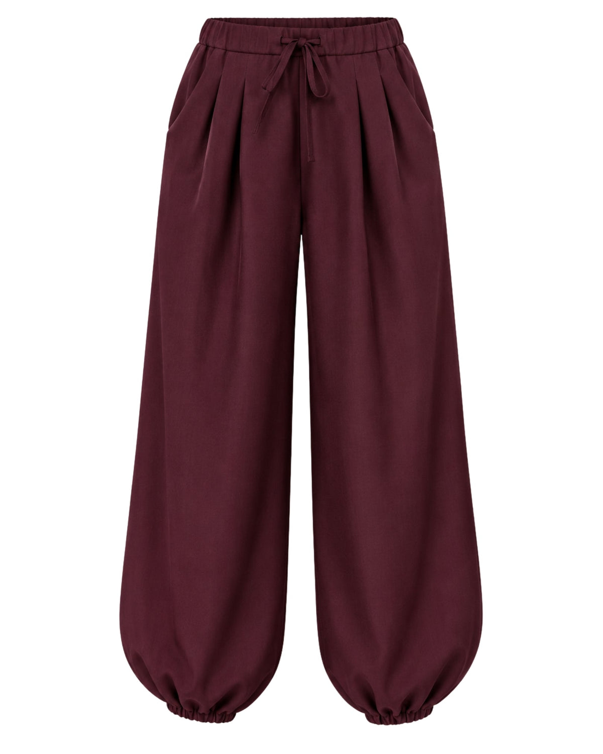 Pantalón Bruselas burdeos - SÜMAI COLLECTION - Burdeos