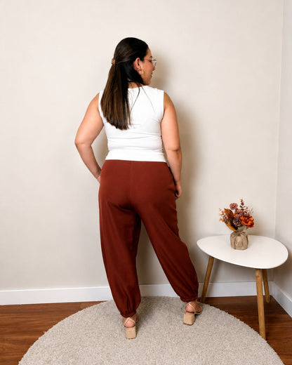 Pantalon Cairo teja - SÜMAI COLLECTION - Pantalon Cairo teja