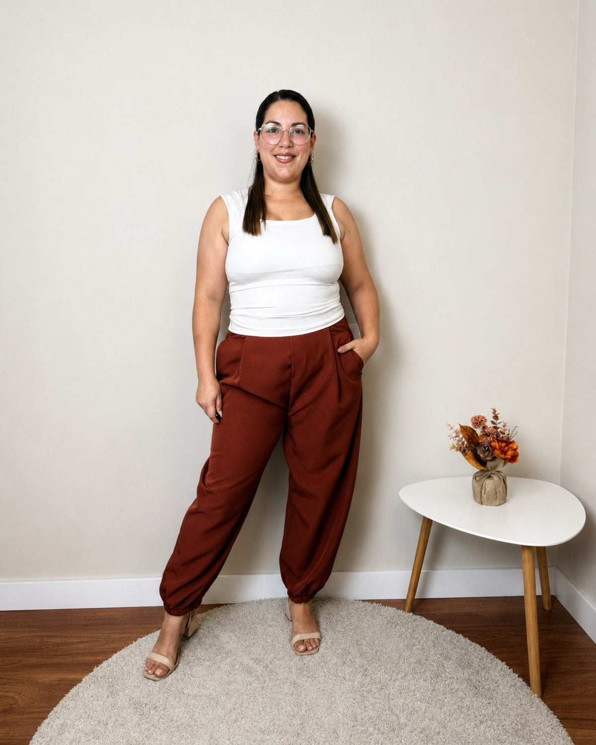 Pantalon Cairo teja - SÜMAI COLLECTION - Pantalon Cairo teja