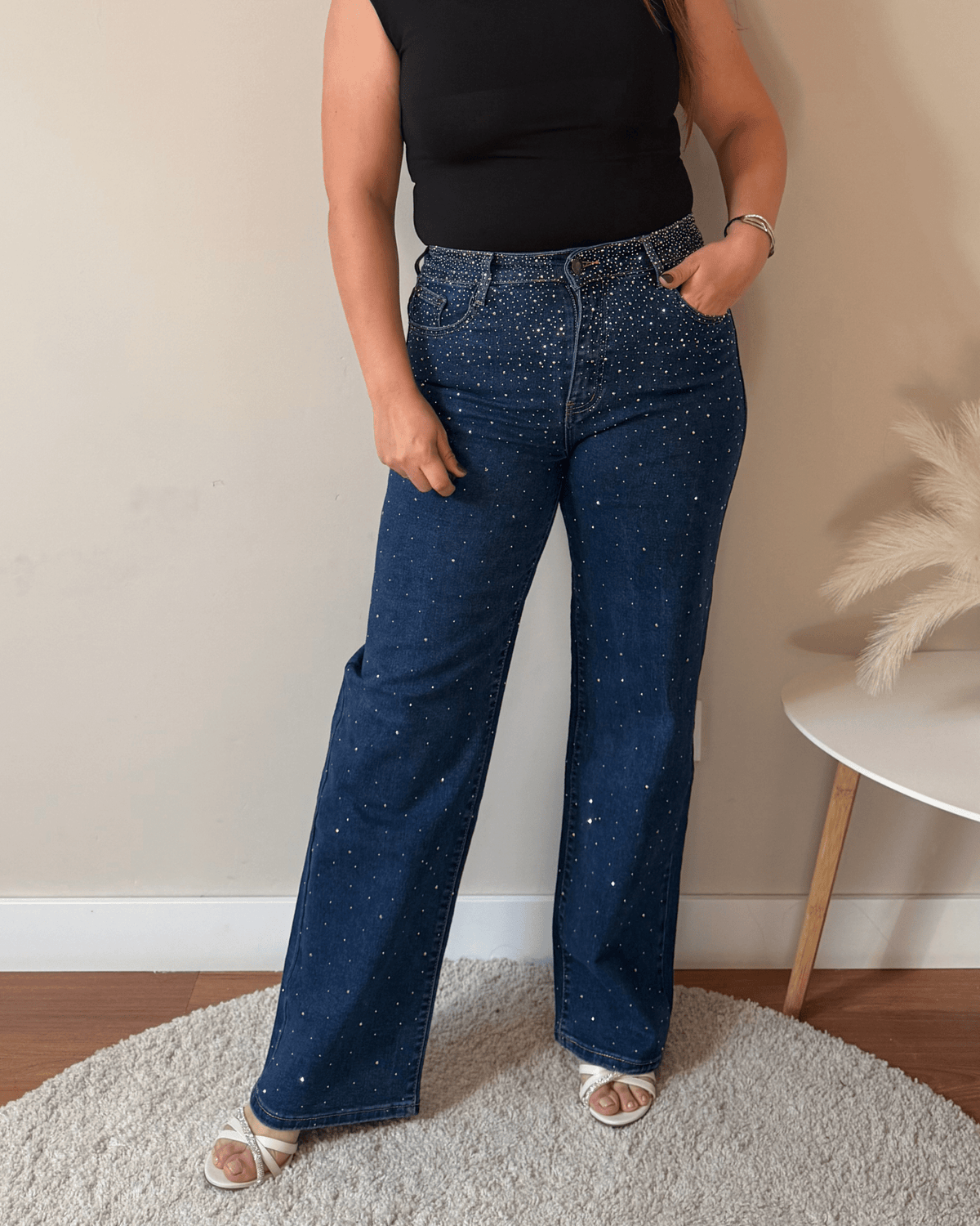 Pantalón Vaquero Brillo - SÜMAI COLLECTION - Denim