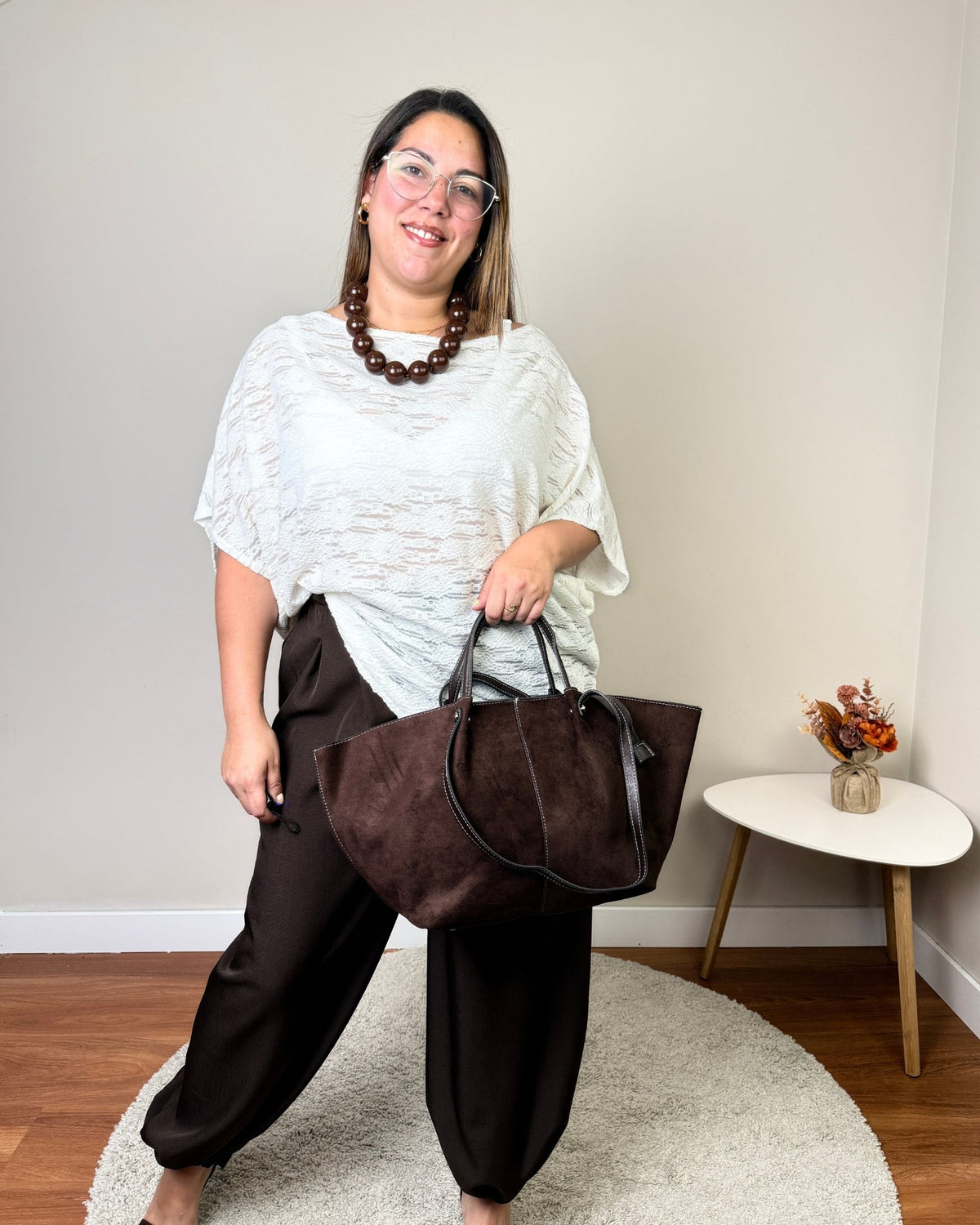 Shopper Ante Chocolate - SÜMAI COLLECTION - Shopper Ante Chocolate