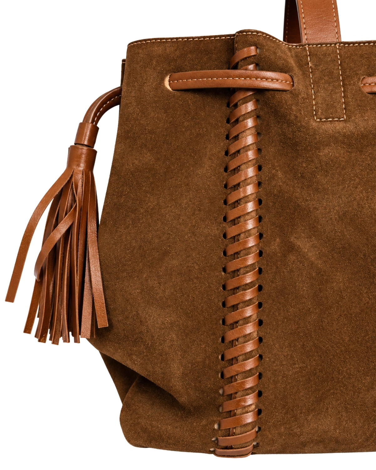 Tote Entrelazado Camel - SÜMAI COLLECTION - Tote Entrelazado Camel